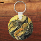 Porte-clés Vincent van Gogh - Une paire de cloches en cuir (Recto)