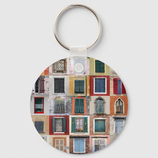 Porte-clés Vingt-cinq fenêtres (Recto)