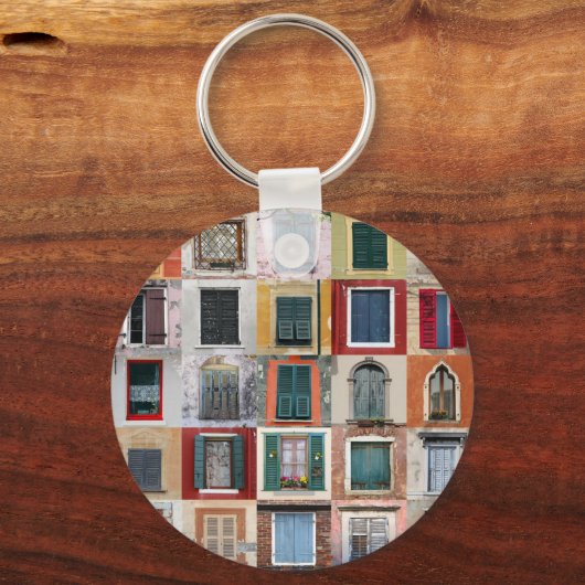 Porte-clés Vingt-cinq fenêtres (Recto)