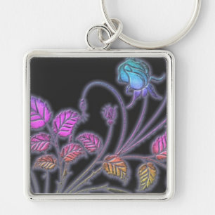 Porte-clés Vins arc-en-ciel Porte - clé floral
