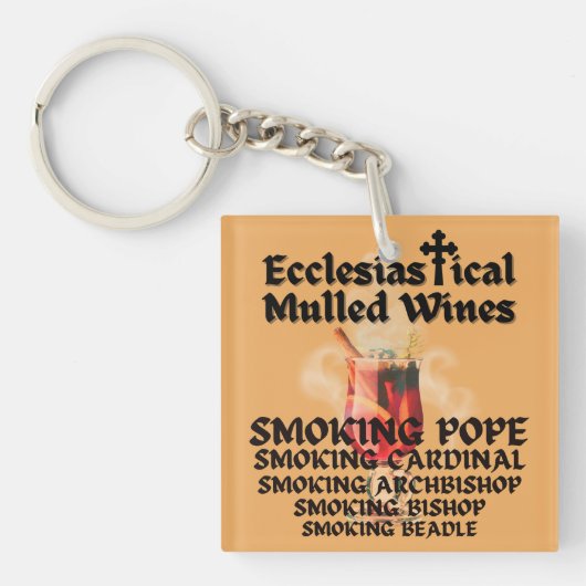 Porte-clés Vins Ecclésiastiques Multiculés (Devant)
