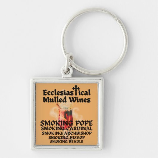 Porte-clés Vins Ecclésiastiques Multiculés (Devant)