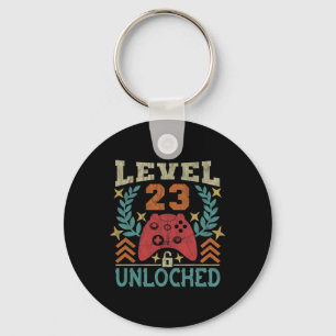 Porte-clés Vintage 23e anniversaire Cadeau 23 ans Garçon fill