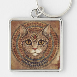 Porte-clés Vintage, Antique Cat, Ancient Greece Style