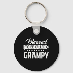 Porte-clés Vintage Bénis d'être appelés Grampy Joyeux Pères