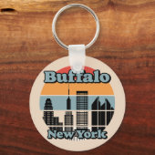 Porte-clés Vintage Buffalo New York (Recto)