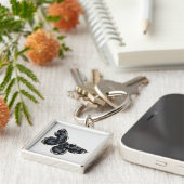 Porte-clés Vintage Butterfly (Côté)