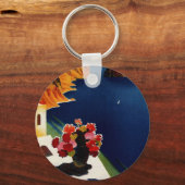 Porte-clés Vintage Capri Italie Voyage (Recto)