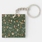 Porte-clés Vintage Christmas Pattern - Acrylic Keychain (Dos)