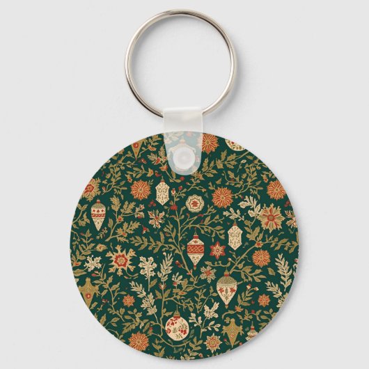 Porte-clés Vintage Christmas Pattern - Keychain (Recto)