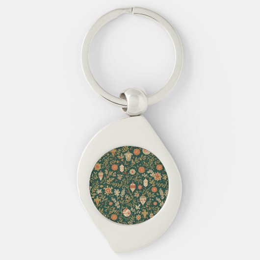 Porte-clés Vintage Christmas Pattern - Metal Keychain (Devant)