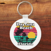 Porte-clés Vintage Daytona Beach Floride (Recto)