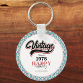 Porte-clés Vintage depuis - 1978 (Verso)
