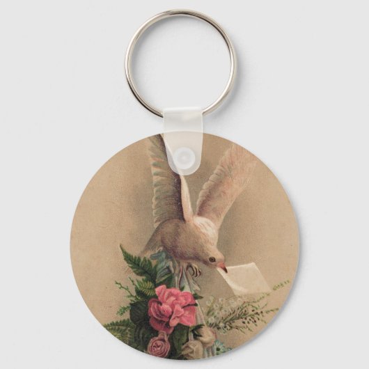 Porte-clés Vintage Dove (Recto)