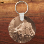 Porte-clés Vintage Dove Lady (Recto)