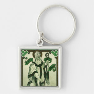 Porte-clés Vintage - Erin Go Bragh - Vœux de la Saint-Patrick