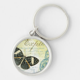 Porte-clés Vintage Explorer Butterly....porte - clé