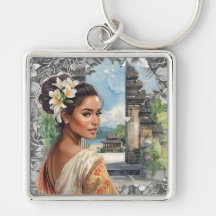 Vintage, Femmes de Bali ravissantes et Paradis Tro