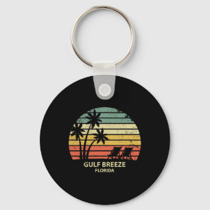 Porte-clés Vintage Floride Golfe Breeze Beach T Chemise Cool