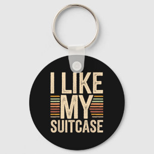Porte-clés Vintage Funny J'Aime Ma Valise Trump Mème 2