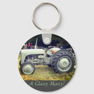 Porte-clés Vintage greeny Gray massey fergison tractor photo