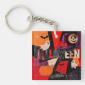 Porte-clés Vintage Halloween (Devant)