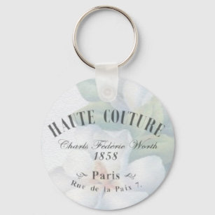 Porte-clés Vintage Haute Couture Fashion Design