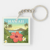 Porte-clés Vintage Hawaii (Dos)
