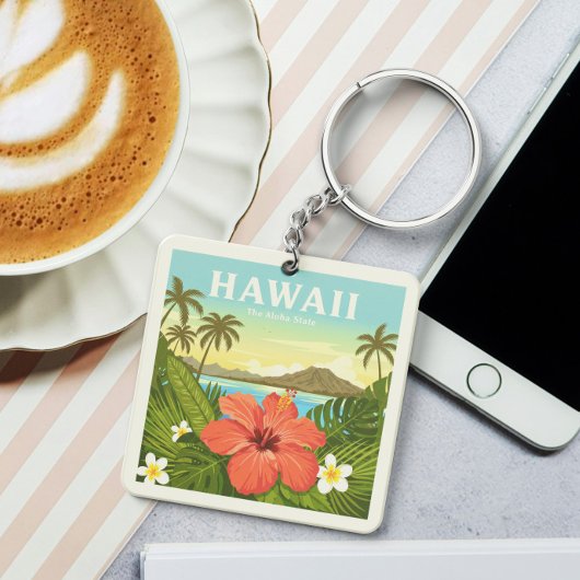 Porte-clés Vintage Hawaii