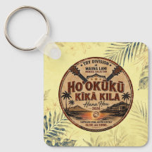 Porte-clés vintage Ho‘okūkū Kīkā Kila Try Division