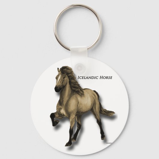 Porte-clés Vintage Icelandic (Recto)