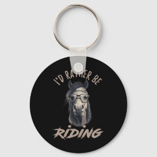 Porte-clés Vintage Id Plutôt Être Cheval À Cheval