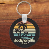 Porte-clés Vintage Jacksonville Floride (Recto)