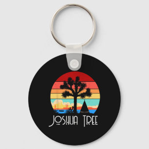 Porte-clés Vintage Joshua Tree Parc National Rétro Ca Extérie