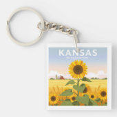 Porte-clés Vintage Kansas (Devant)