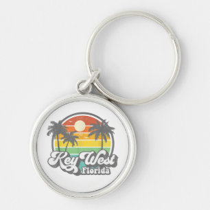 Porte-clés Vintage Key West Florida Keys Retro 70's Beach Vac