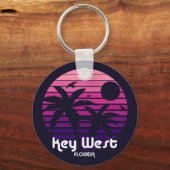 Porte-clés Vintage Key West Floride (Recto)