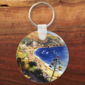 Porte-clés Vintage Levanto Genova Italie Tourisme (Recto)