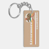 Porte-clés Vintage Livermore Californie (Devant gauche)