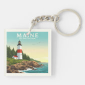 Porte-clés Vintage Maine (Dos)