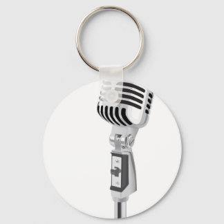 Porte-clés Vintage microphone