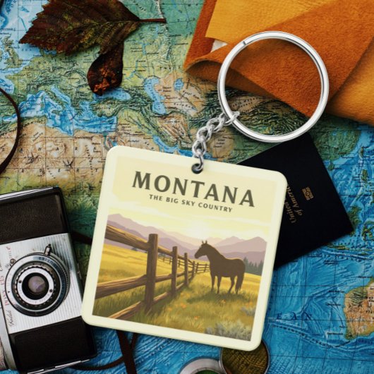 Porte-clés Vintage Montana