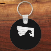 Porte-clés Vintage Montana Horse (Recto)