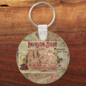 Porte-clés Vintage Monte Carlo Travel (Recto)