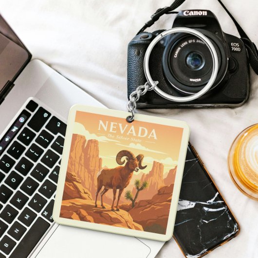 Porte-clés Vintage Nevada