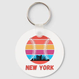 Porte-clés Vintage New York NY City Skyline