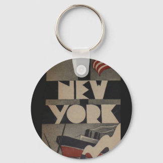 Porte-clés Vintage New York Travel