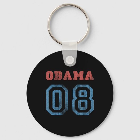 Porte-clés Vintage Obama 08 (Recto)