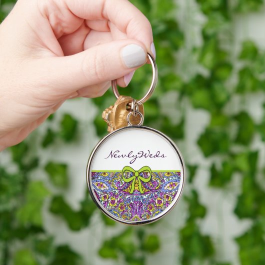 Porte-clés Vintage Paisley (Main)