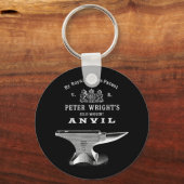Porte-clés Vintage Peter Wright Anvil Blacksmithing (Recto)